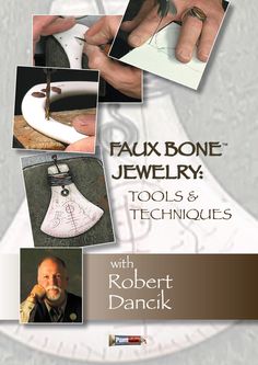 an advertisement for a jewelry store with images of men working on their necklaces and using scissors