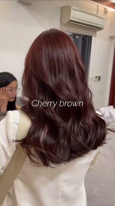 Rustic Brown Hair Color, Red Brown Shag Hair, Hair Color That Makes Your Skin Lighter, Popular Korean Hair Color, Cool Tone Red Brown Hair, Medium Brown Red Hair Color, Hair Color Inspo For Brown Skin, Dark Brown Hair With Auburn Undertones, Light Brown Hair For Brown Skin