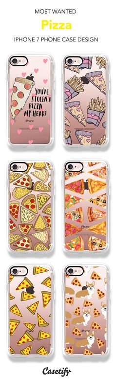 four phone cases with different designs on them