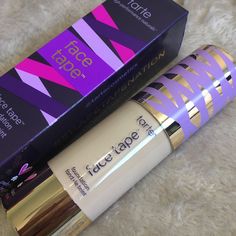 Tarte Face Tape Foundation In 15s Fair Light Sand Brand New In Box Full Size Cruelty Free Full Coverage Natural Matte Finish. Lightweight Feel Never Dry Or Cakey Vegan Waterproof & Sweatproof Hydrating. Provides Firmness & Suppleness All My Items Are Guaranteed Authentic Smoke Free Home New To Poshmark? Use Code Ccbuttercup To Save $10 Tarte Face Tape Foundation, Tarte Foundation, Foundation With Spf, Tarte Shape Tape, Foundation Primer, Shape Tape, Foundation Shades, Tarte Makeup, Natural Face