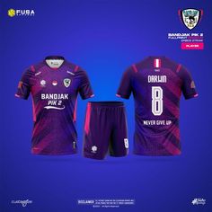 the new kit for the soccer team has been designed to look like it is in purple and