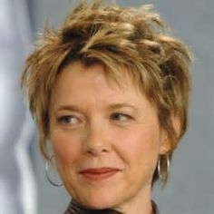 Haircut Styles For Women, Annette Bening, Short Haircut Styles, Hair Magazine, Messy Short Hair, Hair Cuts For Women, Short Choppy Hair