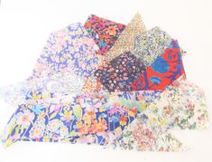 200g Bag of Assorted Patchwork Liberty Fabric Pieces Cloth Pieces, Time 100, Patchwork Fabric, Liberty Print, Liberty Fabric, Printed Materials, Fabric Cotton, Fabric Material, Color Patterns