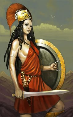 Female Spartan, Greek Creatures, Spartan Women, Women Warrior, Ancient Warfare