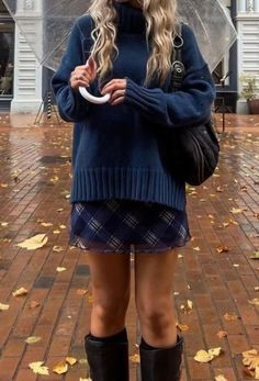 Autum Outfit, Nyc Fits, London Outfit, Autumn Fits, Stylish Work Attire, Navy Sweater, Style Inspiration Winter, Winter Fits, Fashion Mistakes