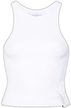 Tank Top White, Ribbed Tank Top, Ribbed Tank Tops, Ribbed Tank, White Tank Top, Tank Top, Tank Tops, White