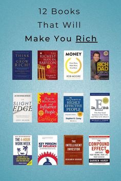 twelve books that will make you rich