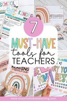 the 7 must have tools for teachers to use