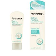 Aveeno Calm + Restore Daily Moisturizer,Spf30,1.7oz,New In The Box. Scan Therapy Bomb For Sensitive Skin With Nourishing Oatmeal Goes. On Soothing And Restores Skins Moisture Barrier And Reveals Healthy Looking Skin. Aveeno Skincare, Hyaluronic Acid Moisturizer, Olay Regenerist, Body Milk, Firming Cream, Skin Therapy, Dry Oil, Oil Moisturizer, Hydrating Cream