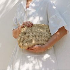 Straw Woven Pouch Clutch Bag, Raffia Knitted Clutch, Crochet Summer Beach Bag Handmade Evening Bag ✅Daily use, a fashionable women's accessory for special occasions! A nice and comfortable holiday bag (also suitablefor the beach with a water-resistant drawstring)   📌paper rope material 📌Premium duck linen lining 📌Meticulous craftsmanship 📌All handcrafted 📌Special products for you 🎁International fast and free shipping   🤎timeless and quality handmade crochet products ✅Daily use, a fashiona Summer Woven Straw Pouch Bag, Summer Beach Crochet Clutch Bag, Summer Crochet Beach Clutch, Straw Crochet Clutch Bag For Beach, Woven Clutch Shoulder Bag For The Beach, Natural Clutch Shoulder Bag For The Beach, Casual Crochet Clutch Bag For Beach, Woven Straw Pouch Bag, Handwoven Clutch Straw Bag For Vacation