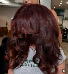 Cherry Brown Hair, Cowboy Copper, Brown Hair Looks, Cherry Hair, Dark Red Hair