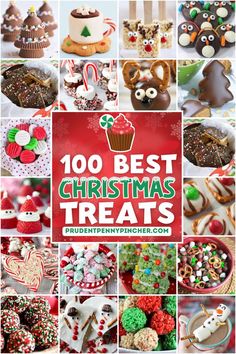 easy Christmas treats, including no-bake Christmas desserts and Christmas candy, perfect for Christmas gifts, parties and kids. Best Christmas Treats, Party Food Ideas For Kids, Christmas Party Food Ideas, Krispie Treats Christmas, Rice Krispie Treats Christmas, Hot Chocolate Cookies Cups, Food Ideas For Kids, Yummy Christmas Treats, Treats Christmas