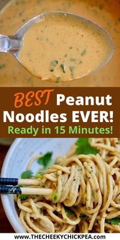 the best peanut noodles ever ready in 15 minutes