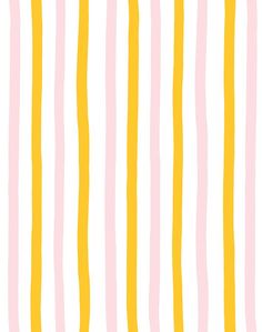 Stripes Shell Marigold  Wallpaper Fun Wallpaper, Bold Wallpaper, Stripes Wallpaper, Wallpaper Tumblr, Clare V, Eco Friendly Paper, Striped Wallpaper, Modern Wallpaper, Print Wallpaper