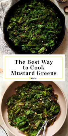 the best way to cook mustard greens