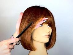 How To: Cut Invisible Layers on a Bob - NewsBreak A Bob, Salon Owners, The Fringe