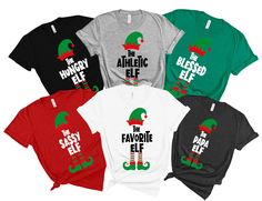 Custom The Elf Shirt, Custom Elf Shirt, Christmas Family Matching, Funny Christmas Shirt, Christmas Elf Shirts, Christmas Family Matching Hi! Welcome to the TeeScape! It's great to see you here! Our shirts are clean, high quality and soft. It is prepared quickly by our store! Enjoy your shopping! It is a pleasure for us to help you with your questions and you can reach us at any time. F I T ∙ S I Z I N G -->Women's sizes are narrower than the waist -->Sleeves are rolled up in some product pictures. They do not come rolled up on delivery. -->Please, don't forget to check our size cards. T I M E ∙ T O ∙ D E L I V E R Y -->Processing and production time is 1-2 business days. -->Delivery time varies depending on your delivery address. --> Orders placed till 12 noon are shipped the next busines Elf Shirt Ideas, Elf Christmas Shirts, Elf Family Shirts, Elf Shirts Vinyl, Elf Christmas Shirts Funny, Family Christmas Elf Shirts, Funny Christmas Shirts Elf, Christmas Elf Shirts, Funny Christmas Shirts Buddy The Elf