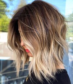 Short Balayage Ombre Wigs for Women Caucasian 100% Human Hair Hairstyles Balayage, Balayage Short, Blonde Balayage Highlights, Short Dark Hair, Bronde Balayage, Shorter Hair, Short Brown Hair, Balayage Ombre