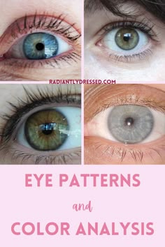 Shades Of Blue Eyes Chart, Colour Me Beautiful Autumn, What Is My Eye Color, Zyla Color Analysis, Color Your Style Zyla, Summer Eye Color Analysis, Bright Spring Eye Color, Cool Winter Eyes, How To Tell What Color Season You Are