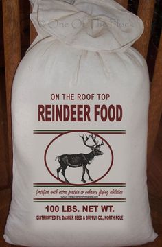 a bag of hog grower pellets sitting on top of a wooden chair