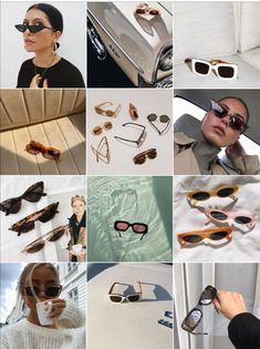 Sunglasses Business Ideas, Sunglasses Moodboard