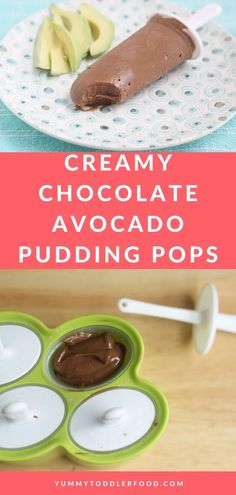 chocolate pudding pops are an easy dessert for kids to make and they're ready to eat