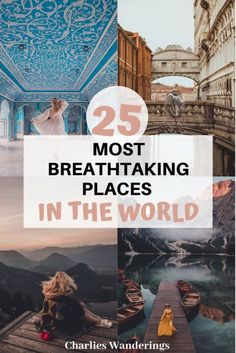 the cover of 25 most breathtaking places in the world