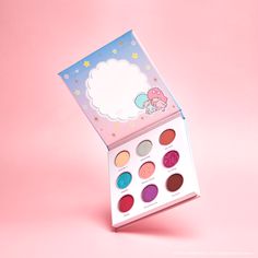 Description ★ WHY YOU'LL LOVE ITThe Little Twin Stars Dream Cloud Eyeshadow Palette features 9 multi-finish pigments, from silky mattes to bold shimmers. Create soft, dreamy eye looks with pops of purple or dazzling blue and silver! These eye-catching hues are perfect for everyday looks to all-out glam.★ BENEFITS✓ Comes with built-in mirror✓ Travel-friendly✓ Highly pigmented & blends like a dream★ GOOD TO KNOWThis product is: Cruelty-Free & Made With Love. Ingredients [Wish For U, My Twin, Dream Cloud Eyeshadow, Disney Lines, The Crème Shop, Lash Tools, Eye Looks, Eyes Lips Face, Twin Stars, Faux Mink Lashes, Skincare Tools