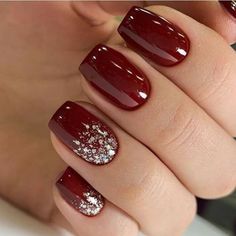 Holiday Nail Colors, Nail Colors Winter, Gel Nail Colors