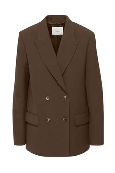 22 Transitional Fall Basics From the Aritzia Sale | Marie Claire Blazer With Shoulder Pads, Denim Vans, Everyday Luxuries, Double Breasted Blazer, Coats And Jackets