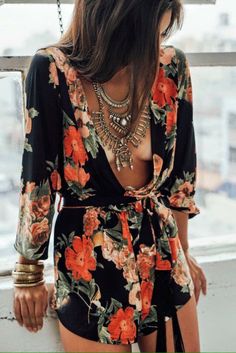 NEW BOHEMIAN INSPIRATION #boho #bohemian howtoboho #bohogirl Bohemian Inspiration, Life Crisis, Mode Boho, Bohol, California Style, Boutique Fashion, Mode Inspo, Hippie Chic, Floral Romper