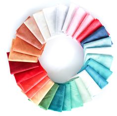 the color wheel is full of different colors