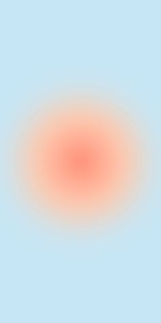 an orange circle is shown in the middle of a light blue sky with white clouds