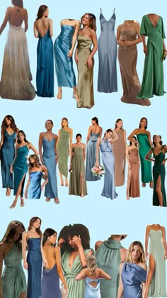 Rich jewel tones Bridal March, Wedding Maids, Beach Wedding Attire, Green Themed Wedding, Wedding Party Outfits, Dress Code Wedding, Bali Fashion, Wedding Color Palette