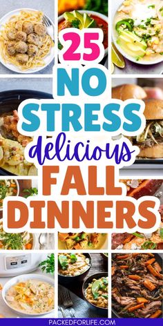 One Pot Dinner Recipes, Quick Fall Dinner, Fall Crockpot, Recipes For Families, Meals For Dinner, Best Crockpot Recipes