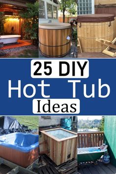 25 DIY Hot Tub Plans You Can Make For Your Home Diy Stock Tank Hot Tub, Barn Style Shed, Diy Stock Tank, Yard Remodel