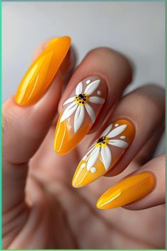 Browse gorgeous Valentine's Day nails with romance and heart-shaped themes to make your nails look amazing. Pink nails, red nails and Valentine's Day nail art. Cheerful Nails, Yellow Nails Design, Fun Nail Colors, Bright Summer Nails, Cute Spring Nails, Trendy Nail Art Designs, Cute Summer Nails, Vacation Nails