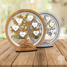 Árvore da Vida com nomes Família (18cm) - Laser Madeira 3d Laser, Cricut Projects, Snow Globes, Origami, Cricut, Frame, Home Decor, Home Décor