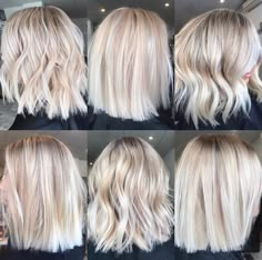 Hair 2018, Hair Blonde, Short Blonde Hair, Cut My Hair, Long Layers, Great Hair, Blonde Hair Color, Gorgeous Hair