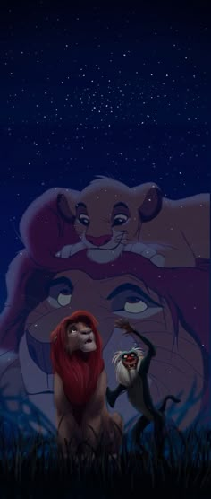 the lion and the mouse from disney's live - action movie