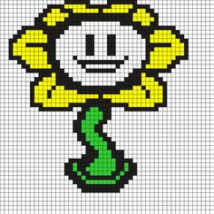 an image of a cross stitch pattern that looks like the mario bros character from super mario