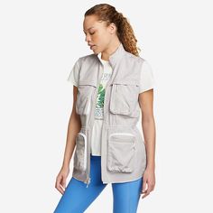 Women's Guide Upf Utility Vest | Eddie Bauer Spring Outdoor Nylon Vest, Utility Nylon Vest For Outdoor Activities, Moisture-wicking Sleeveless Vest For Outdoor Activities, Nylon Vest With Pockets For Outdoor Activities, Casual Nylon Hiking Vest, Functional Sleeveless Travel Vest, Nylon Vest With Functional Pockets For Outdoor, Sporty Spring Vest For Outdoor Activities, Sporty Sleeveless Vest For Outdoor Activities