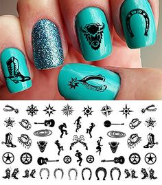 Country & Western Nail Art Waterslide Decals Set#1 - Hors... https://www.amazon.com/dp/B0124ZKQCU/ref=cm_sw_r_pi_dp_x_xXtEybP8J068K Girls Nails