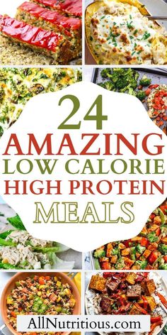 24 amazing low calorie high protein meals that are delicious and easy to make