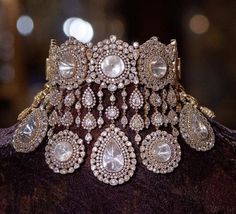 Diamond Sets Indian Bridal Jewelry, Diamond Indian Jewellery, Sabyasachi Jewelry