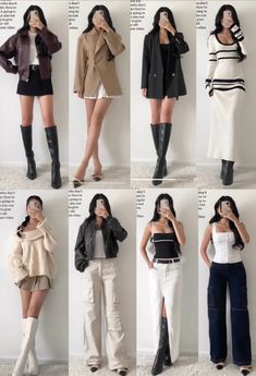 #fashion #women #dress #simple #outfis #fashion2024 #casual Pose Fotografi, Everyday Fashion Outfits, Korean Fashion Dress, Casual Day Outfits, Elegante Casual, Trendy Fall Outfits, Fashion Mistakes, Different Outfits, Korean Outfits