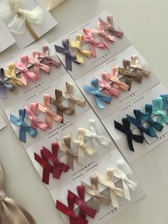 Set of 5 Mini Satin Baby Hair Bow Clip Set Add a touch of cuteness to your baby's hair with this lovely handmade bow hair clip. Crafted from high-quality satin ribbon, this hair accessory is the cute finishing touch to her look. All our clips are lead tested stainless steel which is nickel free.  ✔️ Dimension / in length    . Bow approximately 4 x 3cm  ✔️ Attachment     2cm baby clip( this clip is VERY small and suitable for babies with fine hair) ✔️ Included / 5 x tiny satin bows  ✔️ Available Baby Hair Bow, Bridal Jewellery Inspiration, Hair Tie Accessories, Baby Clips, Ribbon Crafts Diy, Hair Bow Clip, Handmade Hair Clip, Baby Hair Clips, Bow Hair Clip