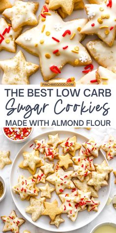 the best low carb sugar cookies made with almond flour