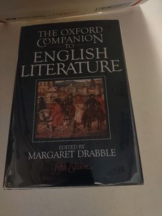 the oxford companion to english literature by margarrett drabble, fifth edition