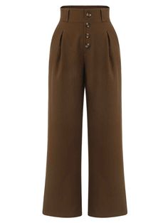 1940 Trousers Women, 1930 Clothes, 70s Workwear, 1940s Pants, Classic Wool Trousers, 1930s Skirt, Dark Academia Style Women, 1930s Fashion Women Casual, 1940s Winter Fashion